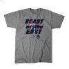 adama sanogo beast of the east college basketball gray t shirts
