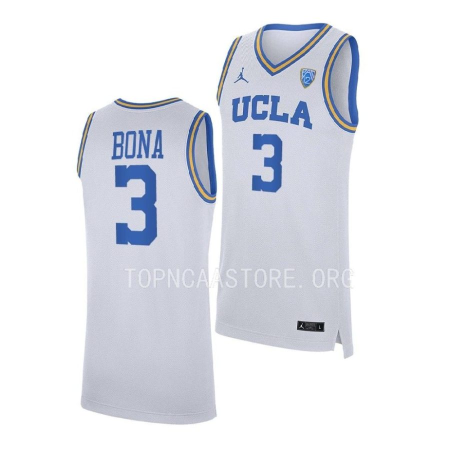 adem bona ucla bruins ncaa basketball replicawhite jersey scaled