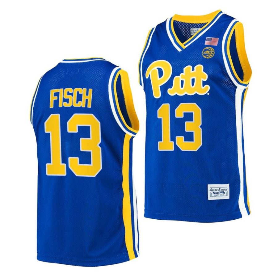 aidan fisch royal retro basketball classic jersey scaled