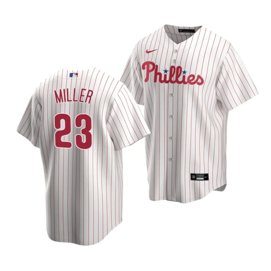aidan miller phillies replica home 2023 mlb draft white jersey scaled