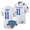 air force falcons camby goff white 2022 armed forces bowl football jersey scaled