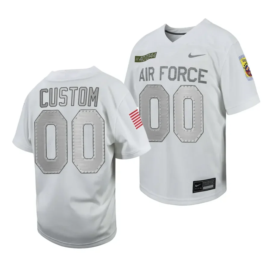 air force falcons custom youth white rivalry football 2023 jersey scaled