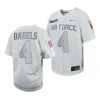 air force falcons haaziq daniels youth white rivalry football 2023 jersey scaled