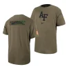 air force falcons olive military pack cotton men t shirt scaled