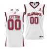 alabama crimson tide custom youth white college basketball jersey scaled