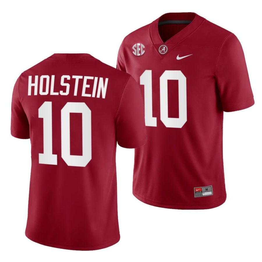 alabama crimson tide eli holstein crimson college football jersey scaled