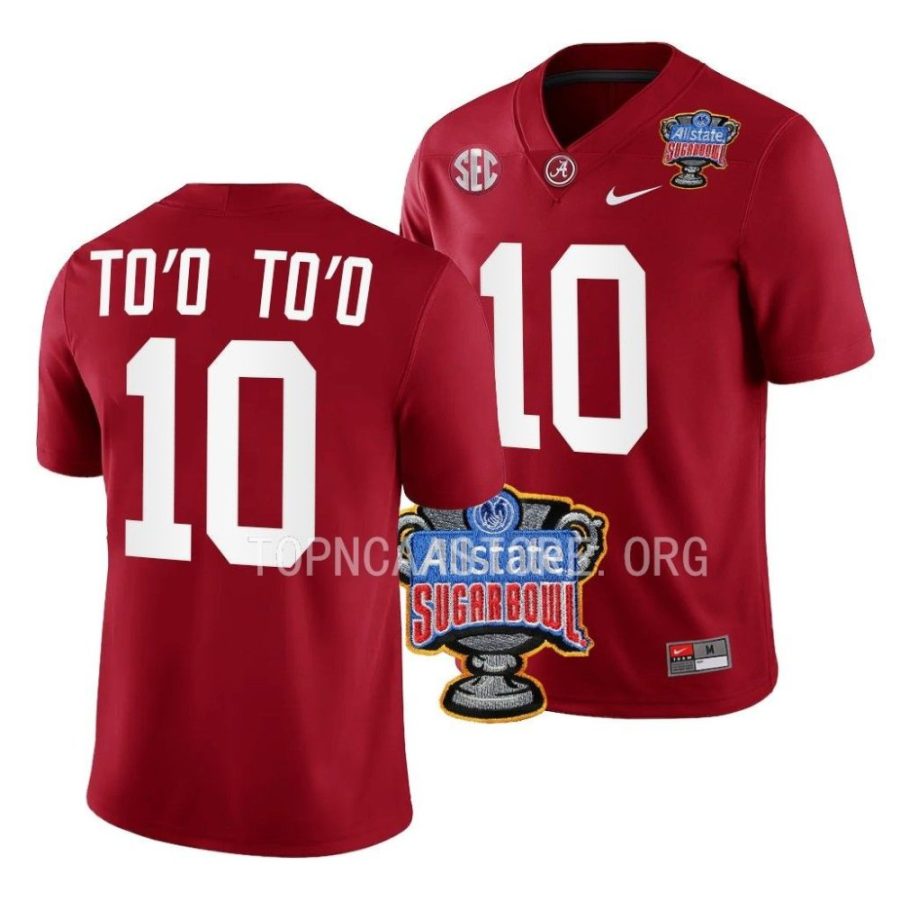 alabama crimson tide henry to'o to'o crimson 2022 sugar bowl college football jersey scaled