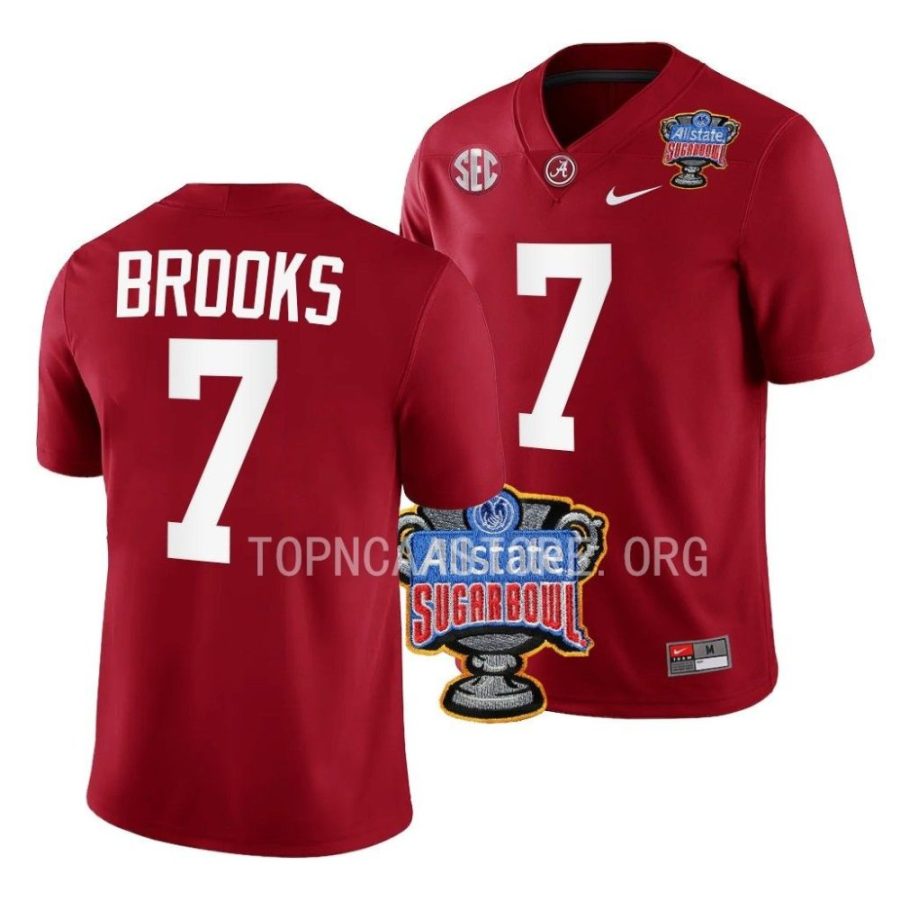 alabama crimson tide ja'corey brooks crimson 2022 sugar bowl college football jersey scaled