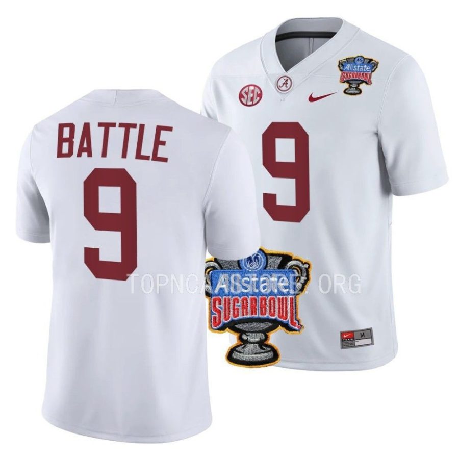 alabama crimson tide jordan battle white 2022 sugar bowl college football jersey scaled