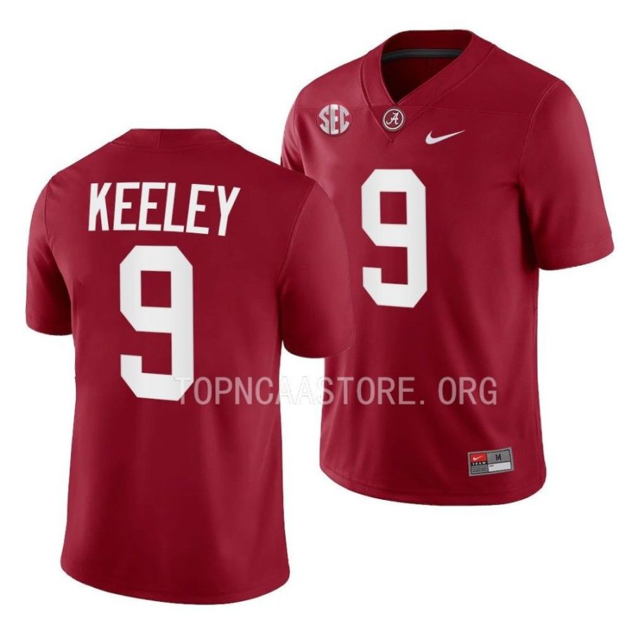 alabama crimson tide keon keeley crimson college football 2023 5 star jersey scaled