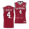 alabama crimson tide noah gurley crimson college basketball youth jersey scaled