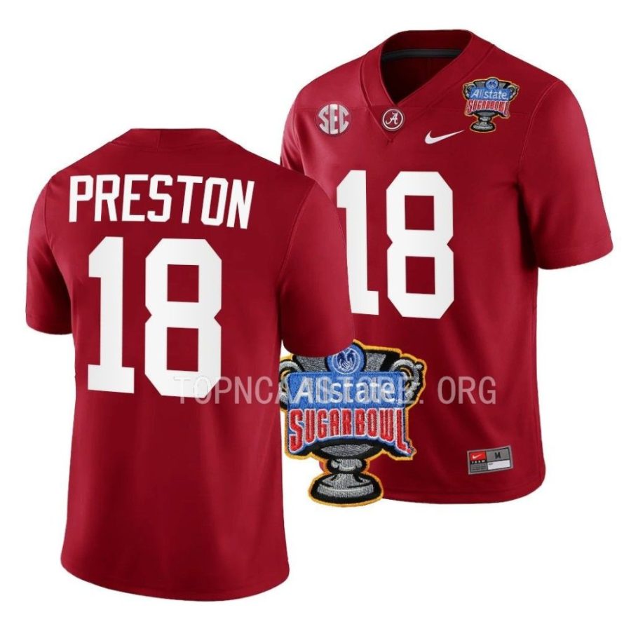 alabama crimson tide shazz preston crimson 2022 sugar bowl college football jersey scaled