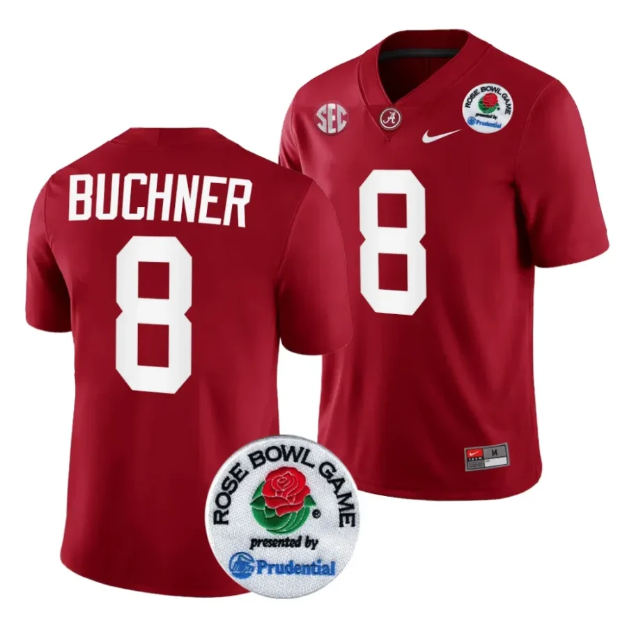 alabama crimson tide tyler buchner crimson 2024 rose bowl college football playoff jersey scaled