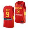 alberto diaz spain 2022 fiba eurobasket final red away jersey scaled