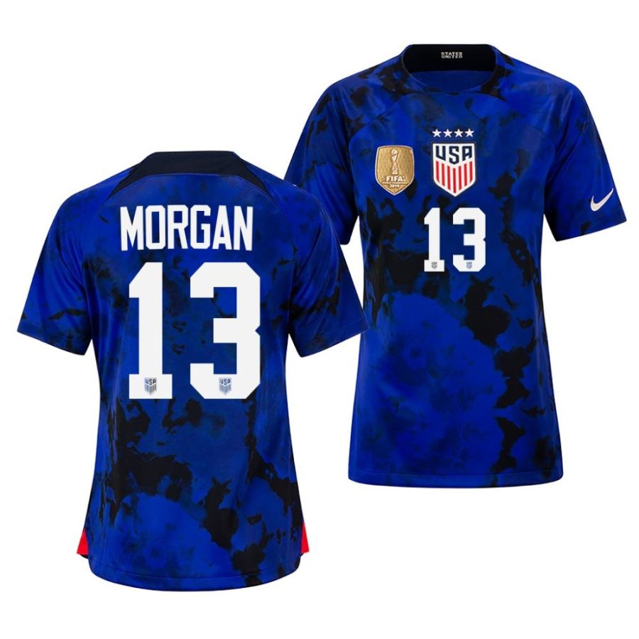 alex morgan blue uswntfifa badge women jersey scaled