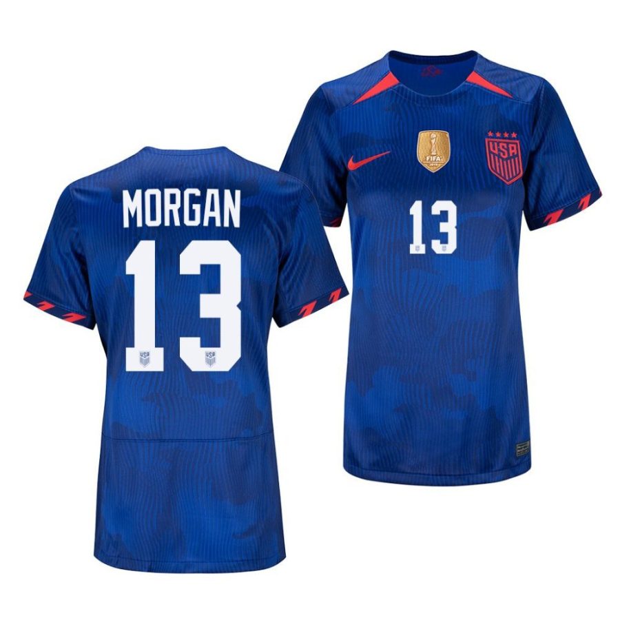 alex morgan navy uswnt2023 away stadium women jersey scaled