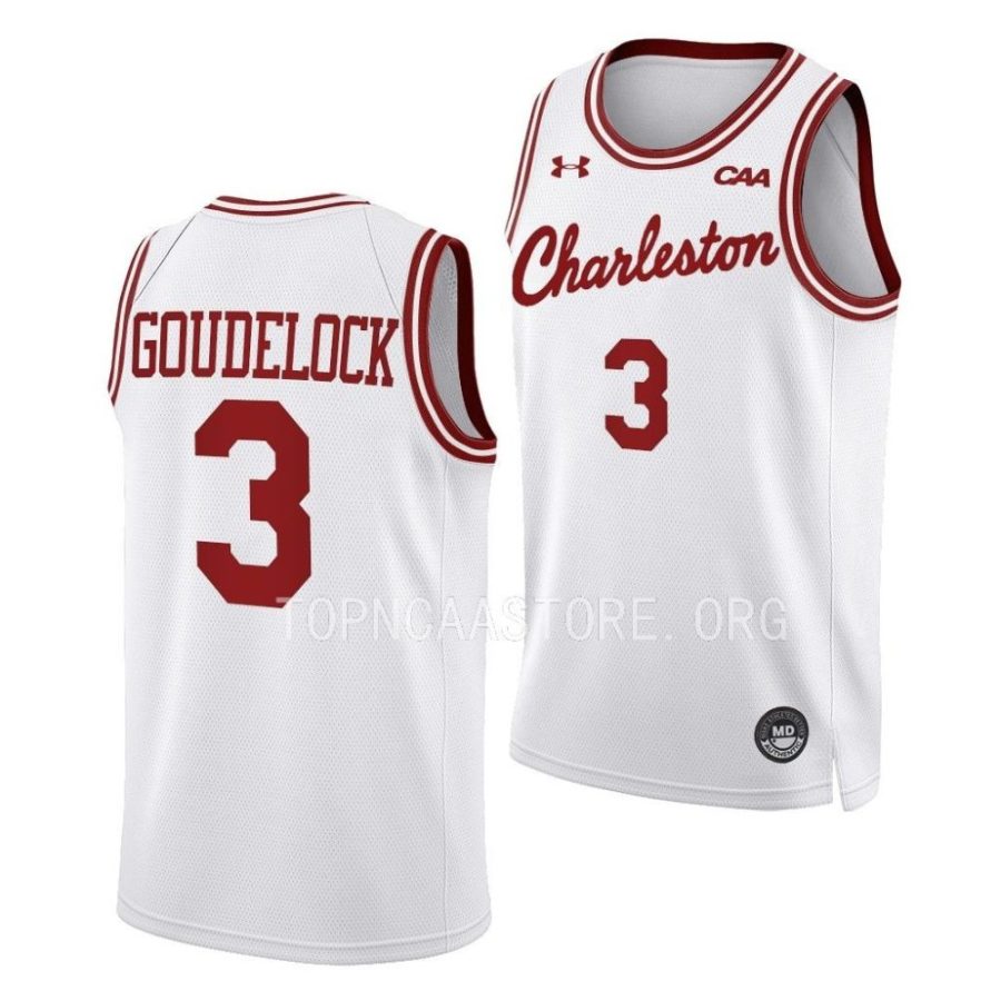 andrew goudelock charleston cougars throwback college basketball jersey scaled