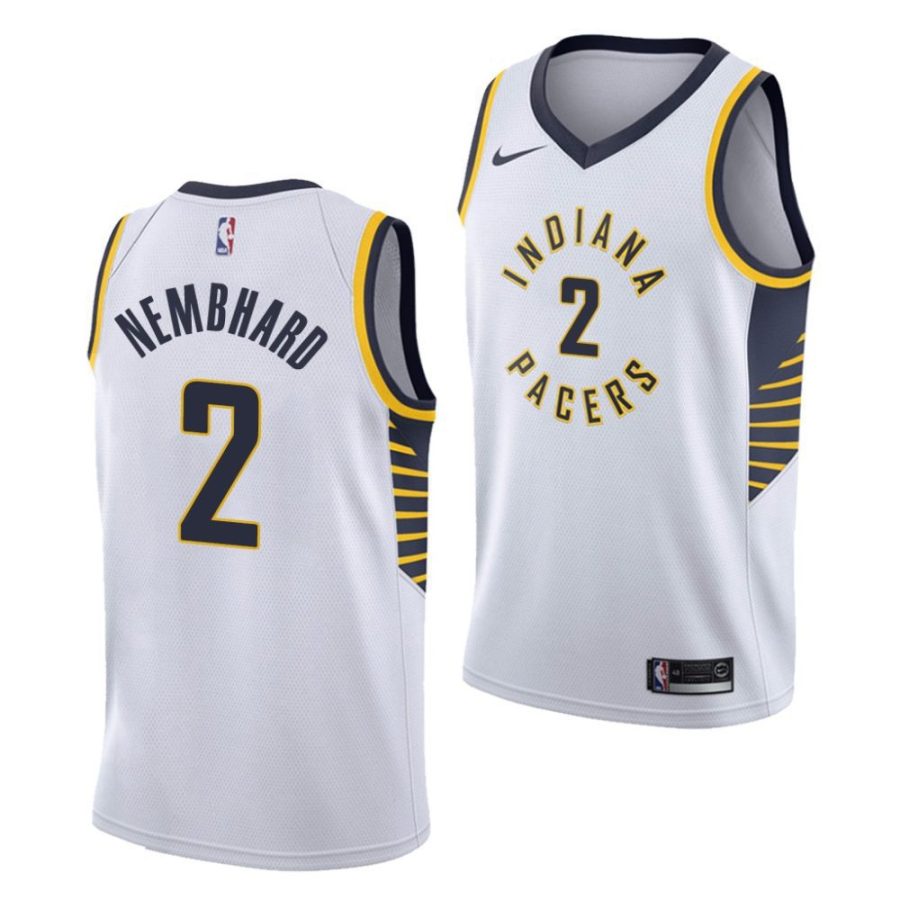 andrew nembhard pacers 2022 nba draft white association edition gonzaga bulldogs jersey scaled