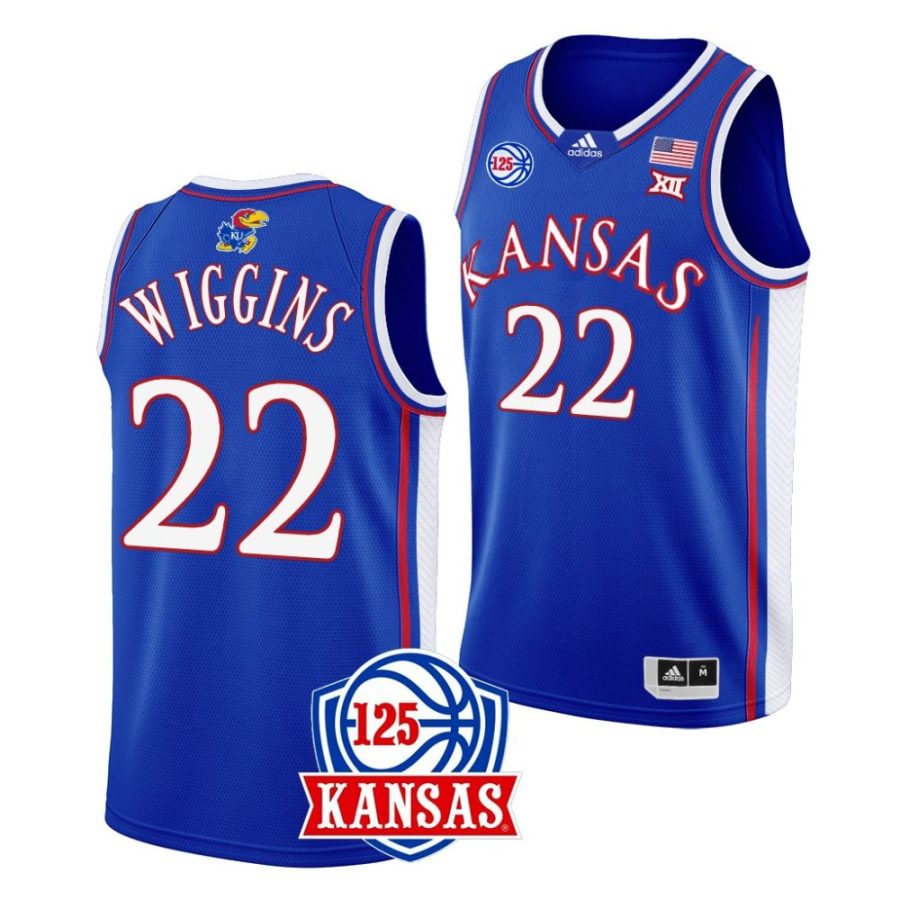 andrew wiggins blue 125th anniversary kansas jayhawksaway jersey scaled