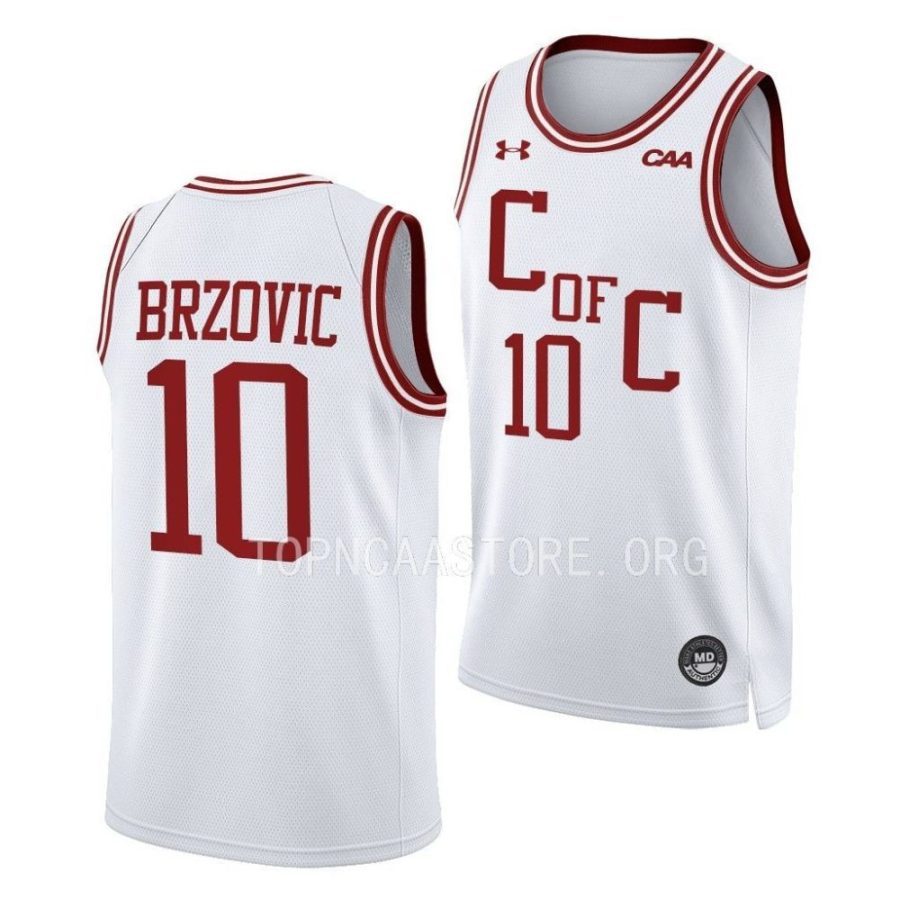 ante brzovic white throwback basketball 2022 23 jersey scaled