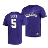 anthony silva tcu horned frogs 2023 big 12 baseball champions menfull button jersey scaled