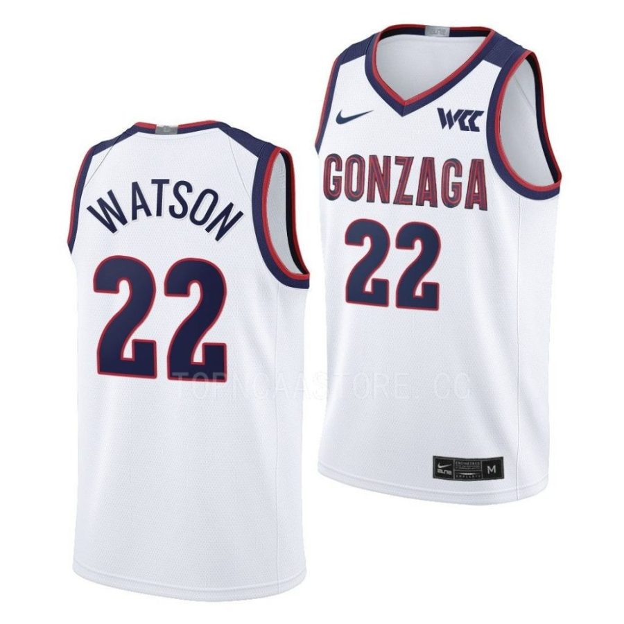 anton watson gonzaga bulldogs college basketball 2022 23 jersey scaled