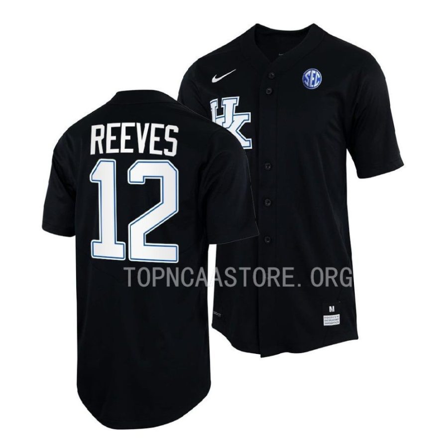 antonio reeves kentucky wildcats baseball shirt menfull button jersey scaled