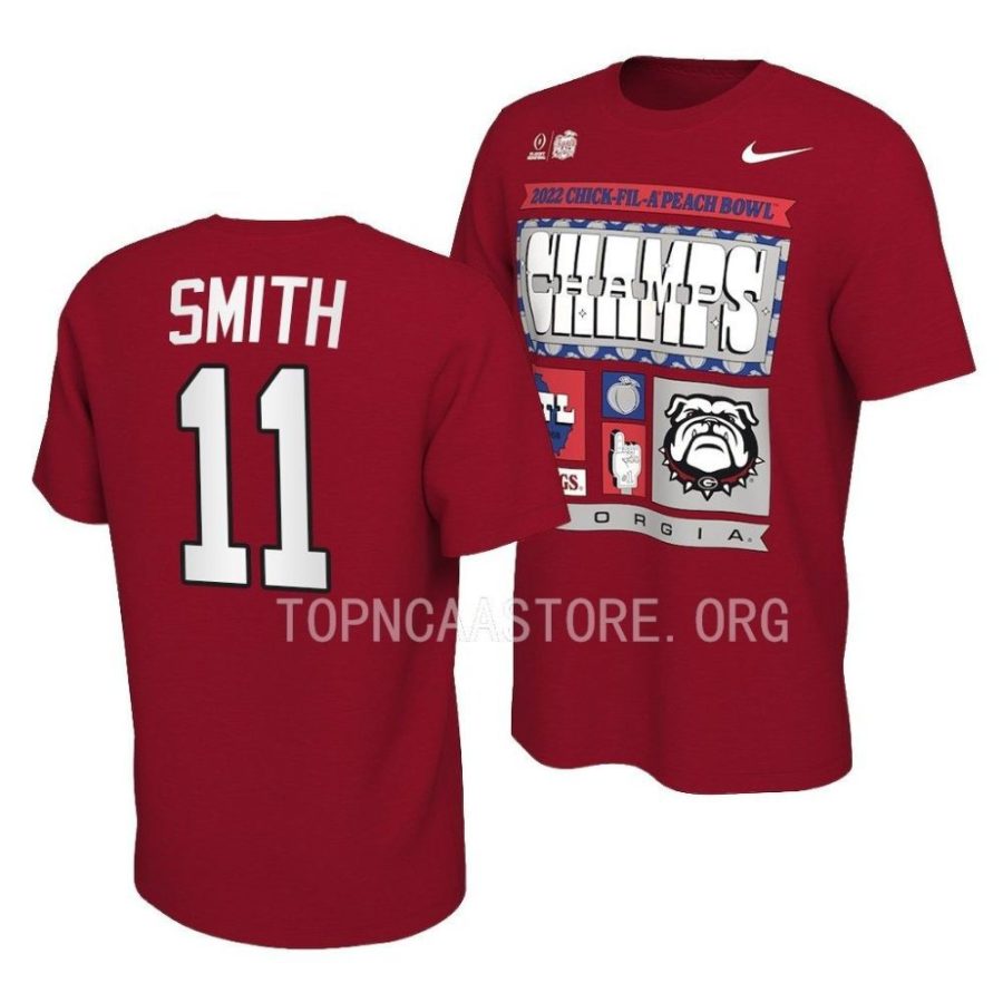 arian smith locker room 2022 peach bowl champions redcollege football playoff shirt scaled