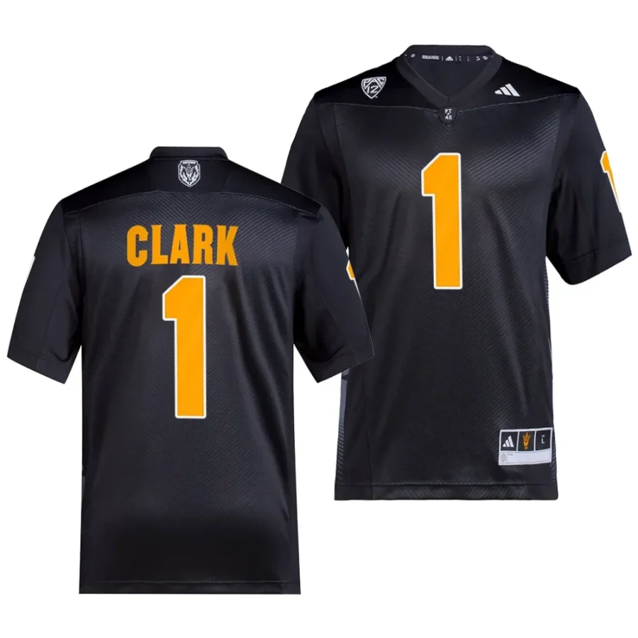 arizona state sun devils jordan clark black 2023premier college football jersey scaled