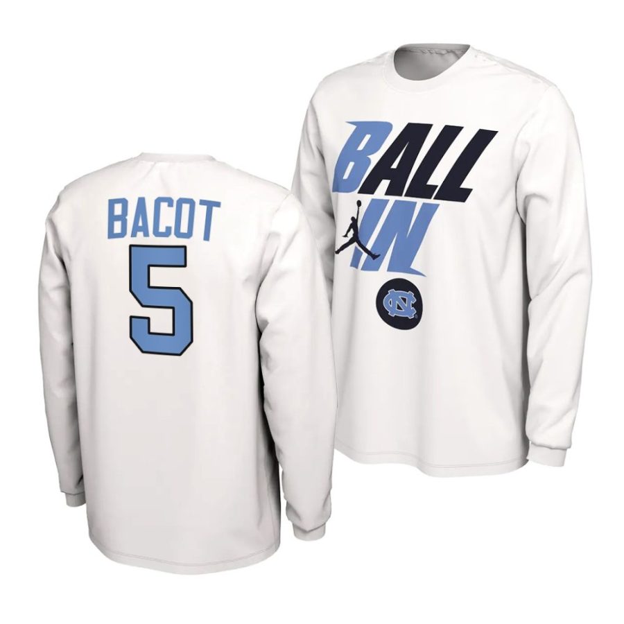 armando bacot ball in bench 2022 ncaa march madness white shirt scaled