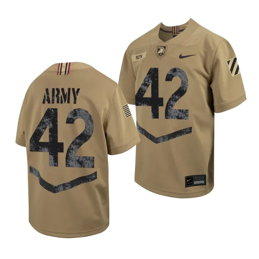 army black knights baylor newsom youth tan 2023 rivalry collection jersey scaled