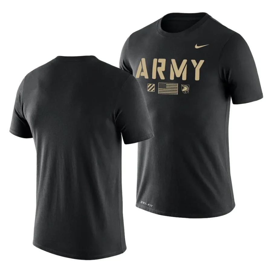 army black knights black 2023 rivalry collection wordmarklegend performance men t shirt scaled