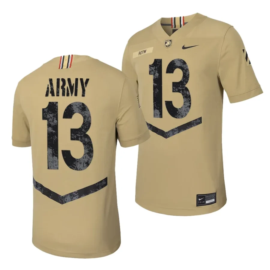 army black knights bryson daily tan 2023 rivalry collection untouchable football jersey scaled