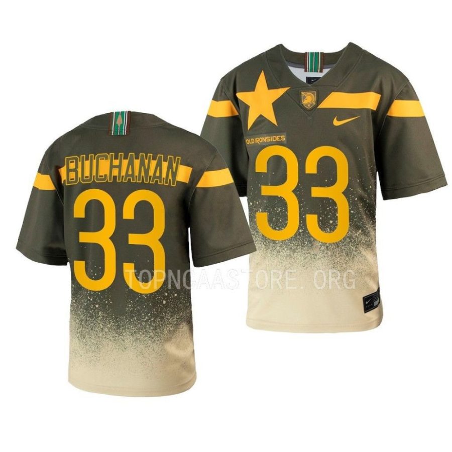 army black knights jakobi buchanan olive 1st armored division old ironsides youth jersey scaled
