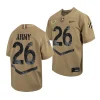 army black knights quindrelin hammonds youth tan 2023 rivalry collection jersey scaled