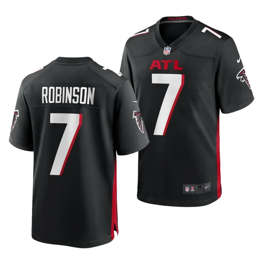atlanta falcons bijan robinson black 2023 nfl draft youth jersey scaled