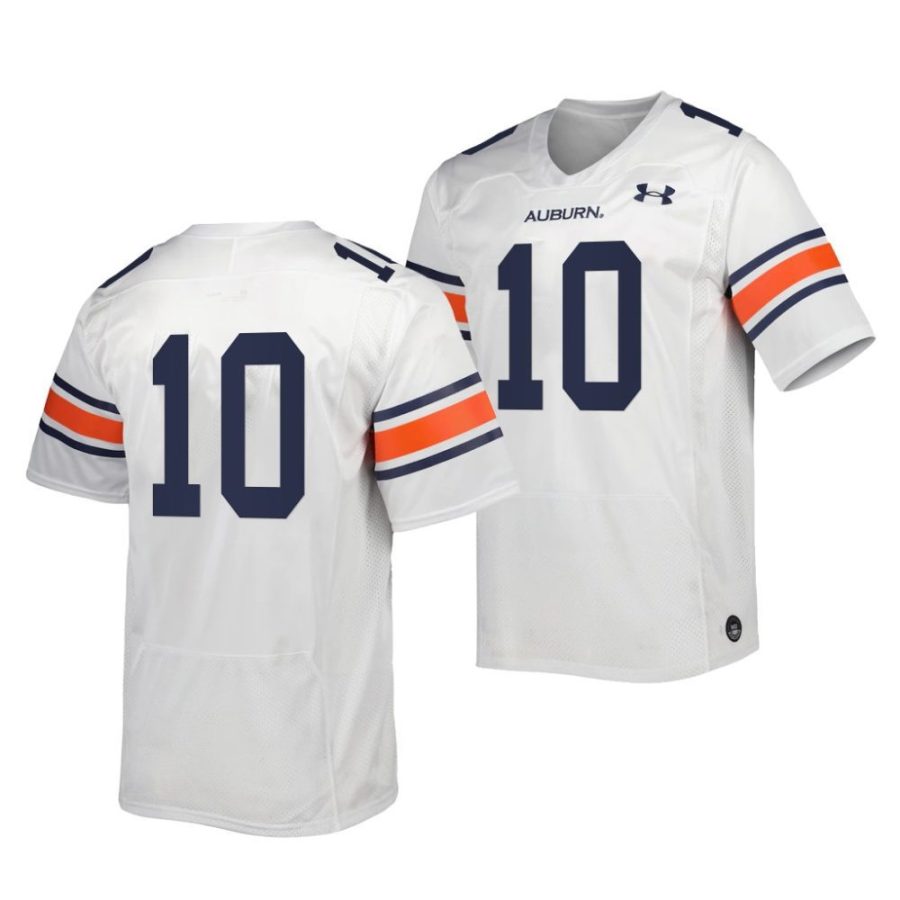 auburn tigers zach calzada white 2022premier limited football jersey scaled