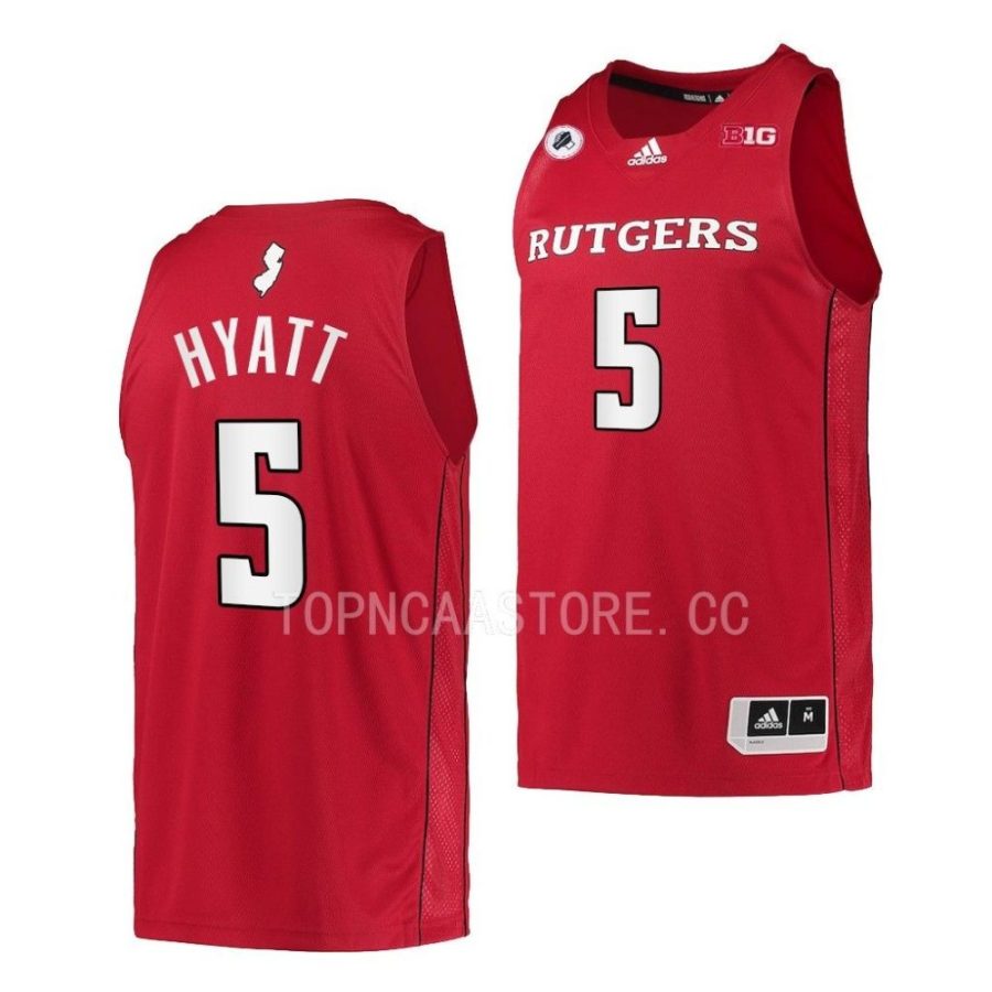 aundre hyatt scarlet swingman basketball 2022 23 jersey scaled