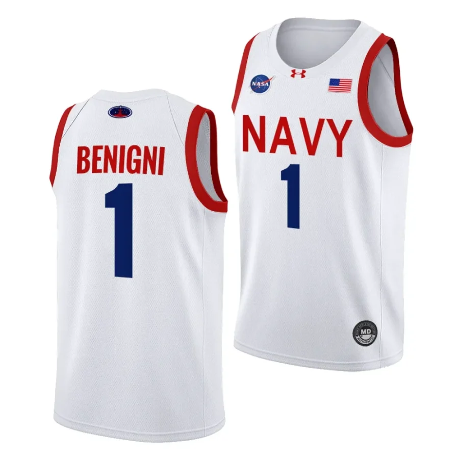 austin benigni navy midshipmen nasa themed 2023 24 basketball jersey scaled