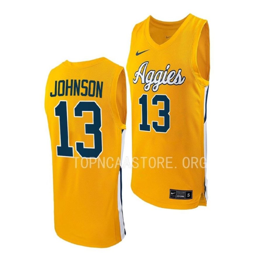 austin johnson north carolina at aggies college basketball jersey scaled