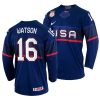 austin watson away 2022 iihf world championship navy jersey scaled