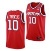 azuolas tubelis arizona wildcats 2022 23college basketball red jersey scaled