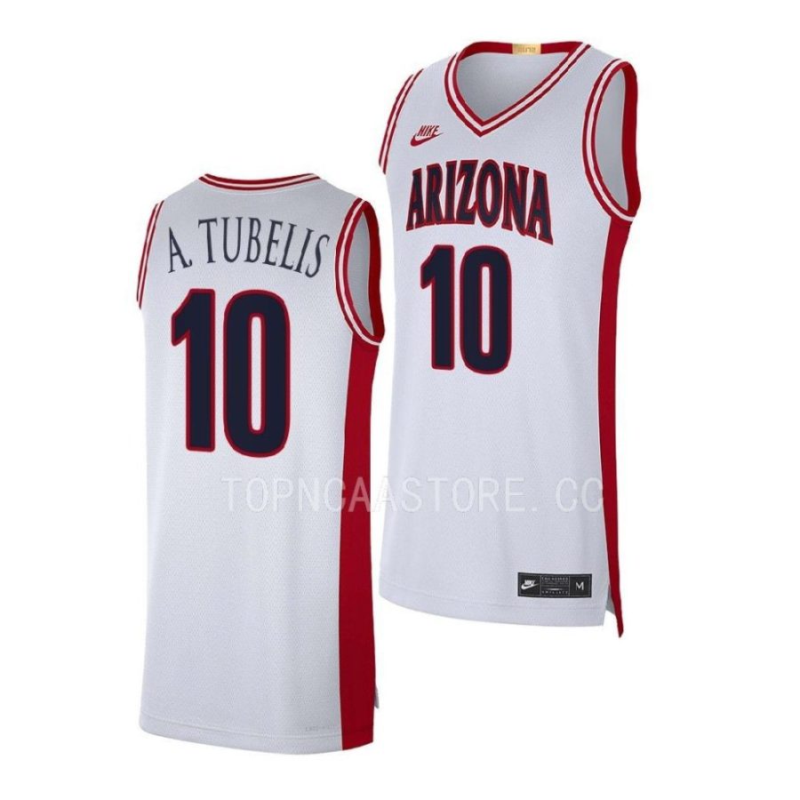 azuolas tubelis arizona wildcats limited basketball 2022 maui invitational champs jersey scaled