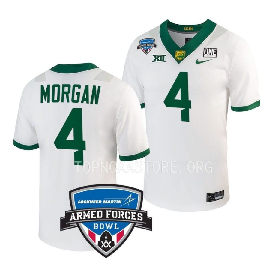baylor bears christian morgan white 2022 armed forces bowl football jersey scaled