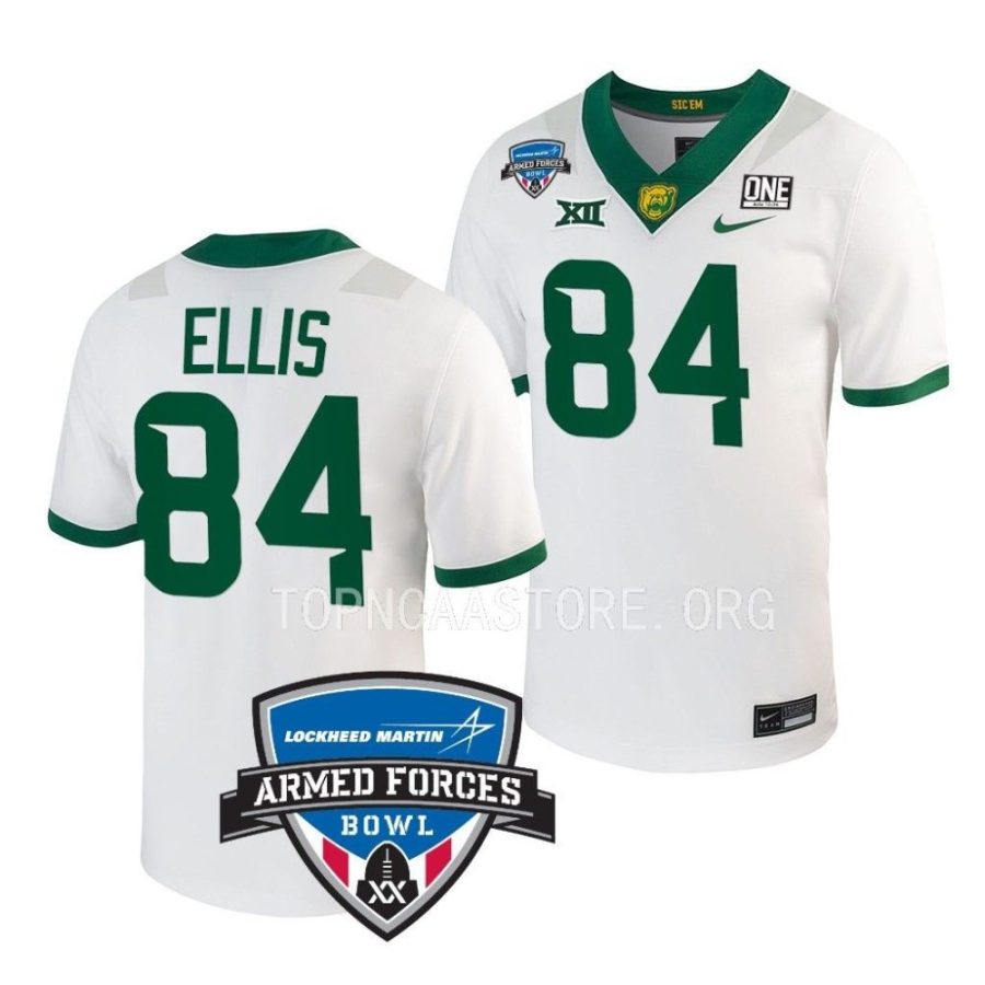 baylor bears jaylen ellis white 2022 armed forces bowl football jersey scaled