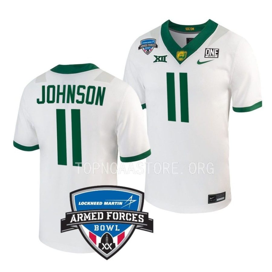 baylor bears lorando johnson white 2022 armed forces bowl football jersey scaled