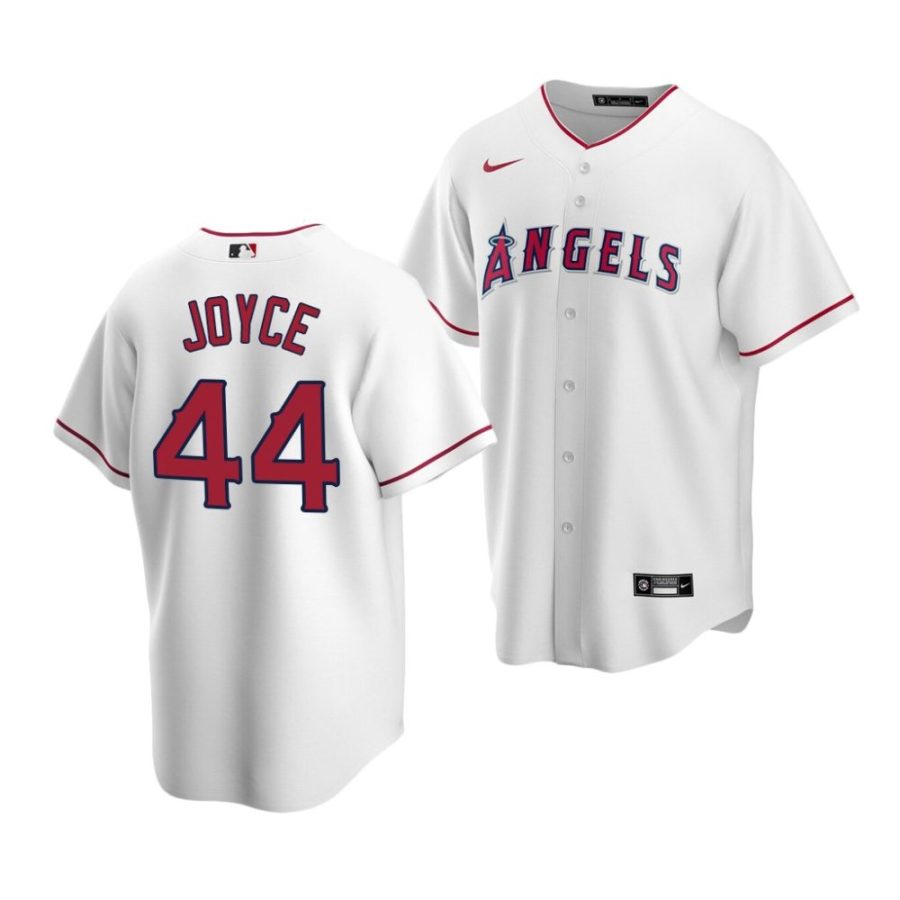 ben joyce angels home 2022 mlb draft replica white jersey scaled