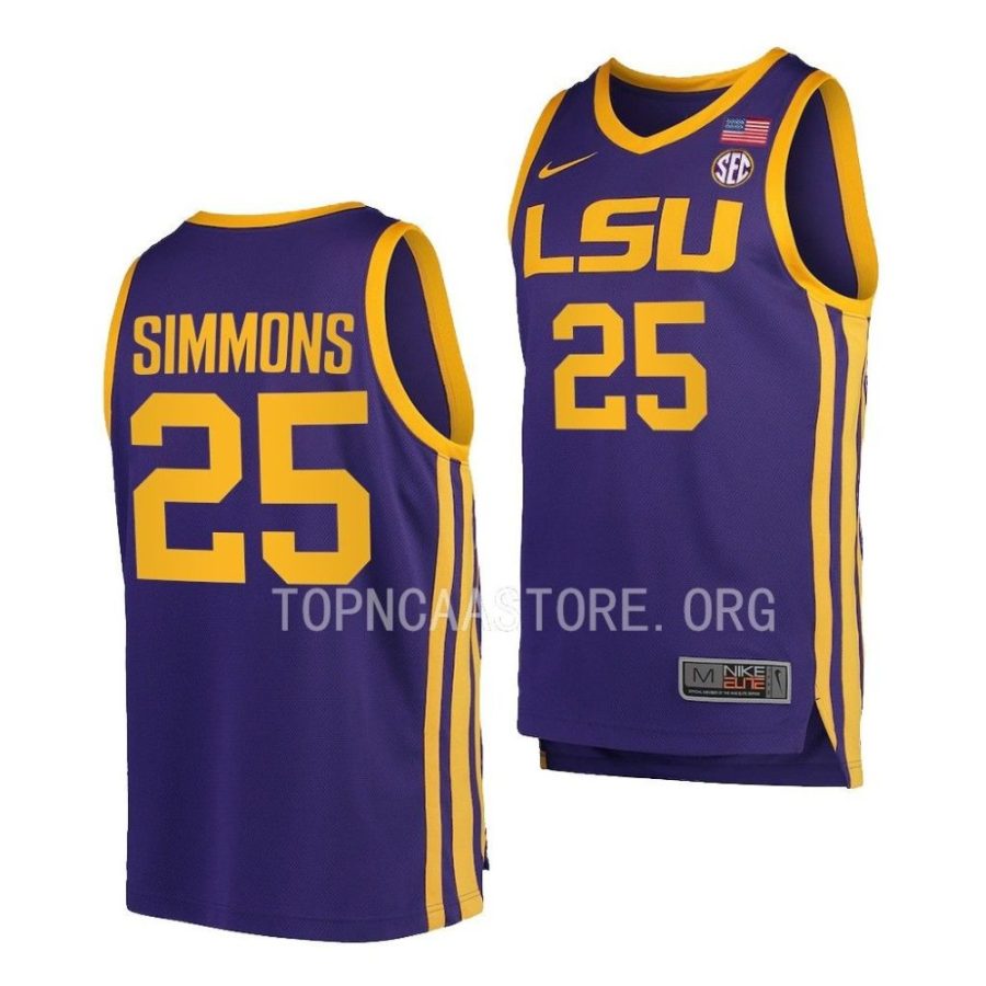 ben simmons lsu tigers college basketball replicapurple jersey scaled