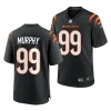 bengals myles murphy black 2023 nfl draft game jersey scaled