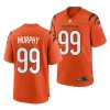 bengals myles murphy orange 2023 nfl draft alternate jersey scaled